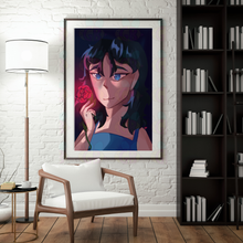 Load image into Gallery viewer, Luxury rose canvas wall art romantic portrait floral artwork for collectors