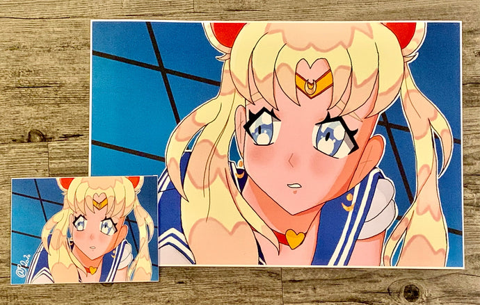 Sailor Moon Fan Art Print