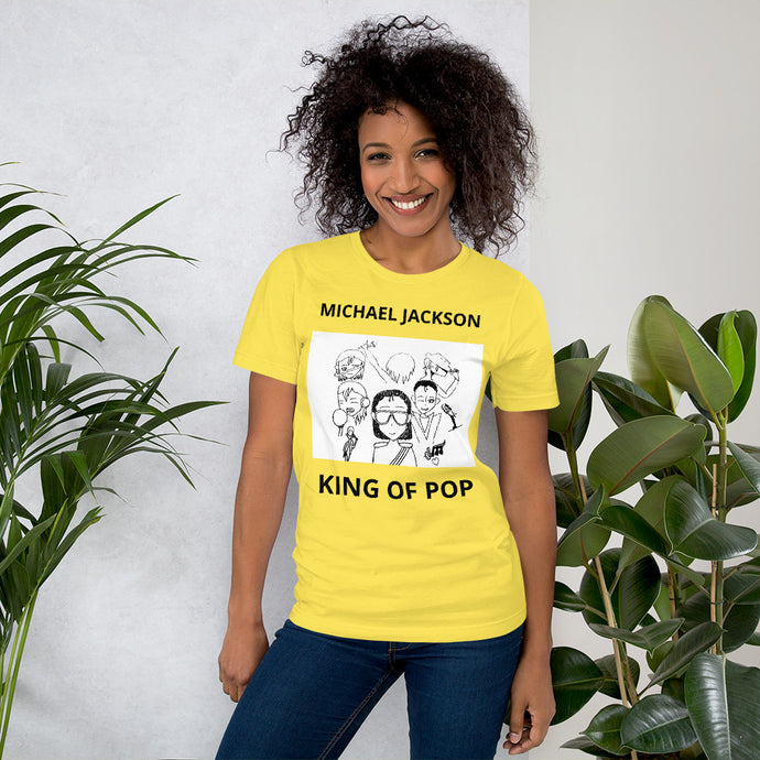 Michael Jackson King of Pop Adult T-Shirt