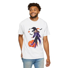 Load image into Gallery viewer, Whimsical Halloween Witch Unisex T-shirt - Spooky Season Tee
