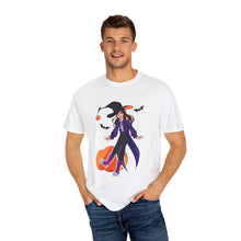 Load image into Gallery viewer, Whimsical Halloween Witch Unisex T-shirt - Spooky Season Tee