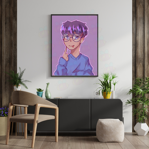 Little Boy Blue Art Print