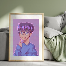 Load image into Gallery viewer, Little Boy Blue Art Print