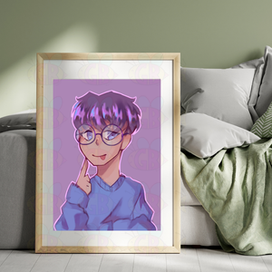 Little Boy Blue Art Print