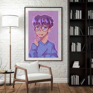 Little Boy Blue Art Print