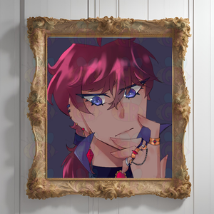 Red Academia Art Print