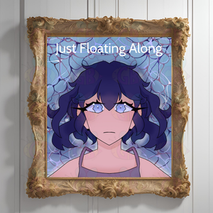 Just Floating Along Art Print