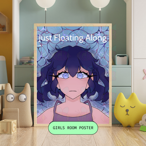 Just Floating Along Art Print