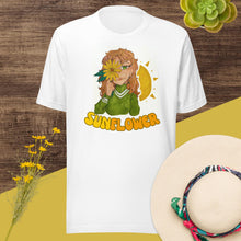 Load image into Gallery viewer, Sunflower T-shirt! Stay Shining